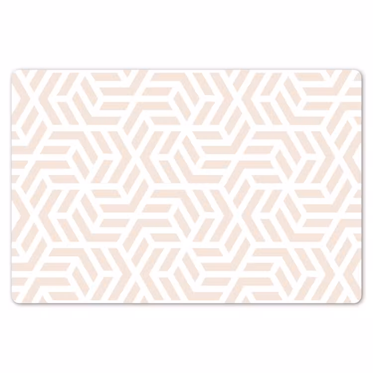 Placemat - 6 stuks - Beige - Geometrie - Patronen - Abstract — 7
