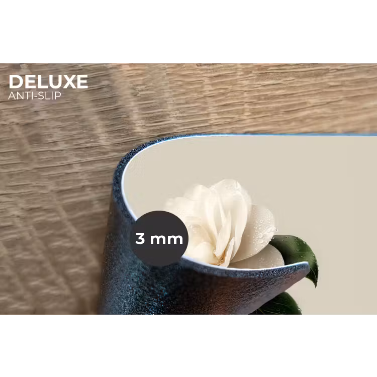 Placemat - 6 stuks - Cameliabloem - Wit - Groen — 4