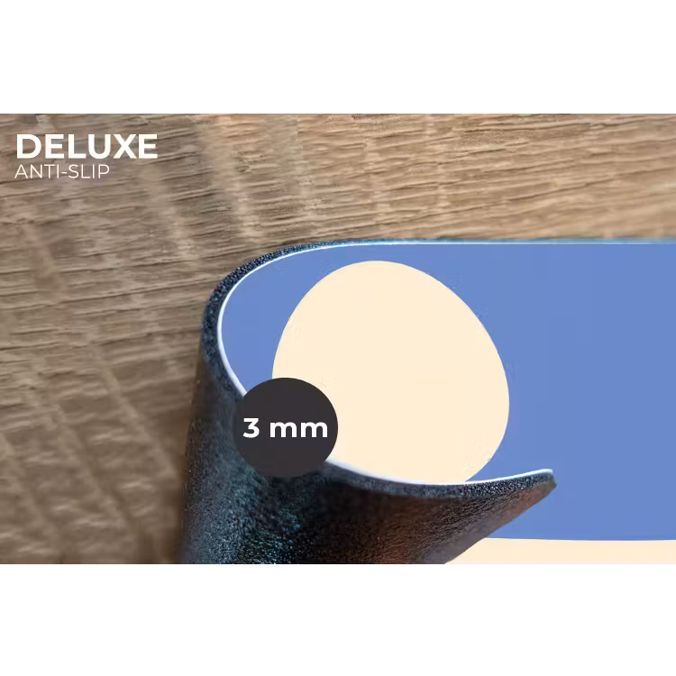 Placemat - 6 stuks - Cirkels - Symmetrisch - Wit - Blauw- Geel — 4