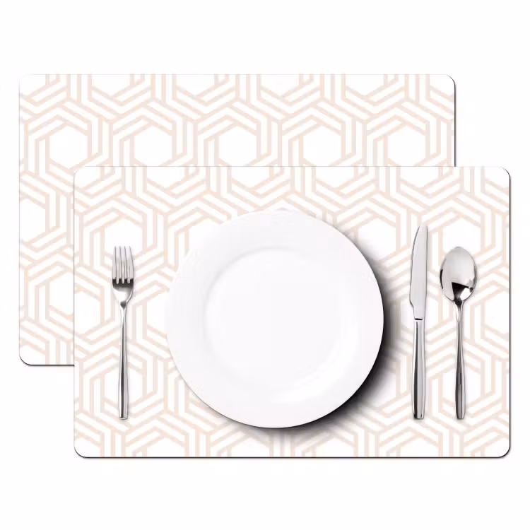 Placemat - 6 stuks - Design - Geometrie - Patroon — 2