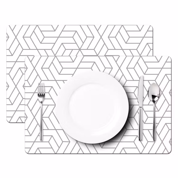 Placemat - 6 stuks - Design - Geometrie - Patroon — 2