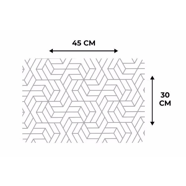 Placemat - 6 stuks - Design - Geometrie - Patroon — 3