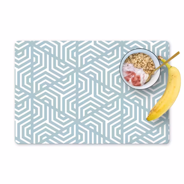 Placemat - 6 stuks - Design - Geometrie - Patroon - Driehoek — 1