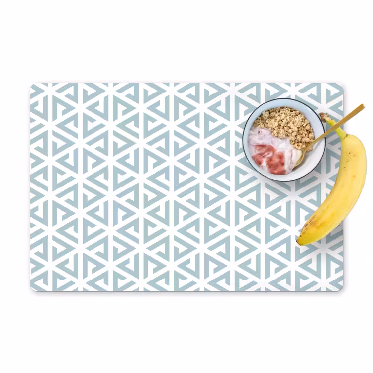 Placemat - 6 stuks - Design - Geometrie - Patroon - Driehoek — 1