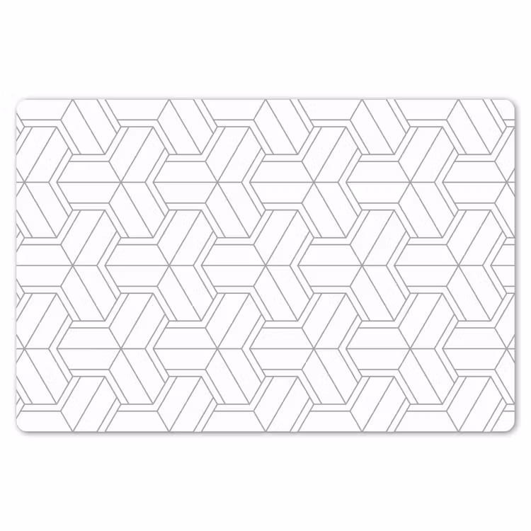 Placemat - 6 stuks - Design - Geometrie - Patroon - Lijn — 7