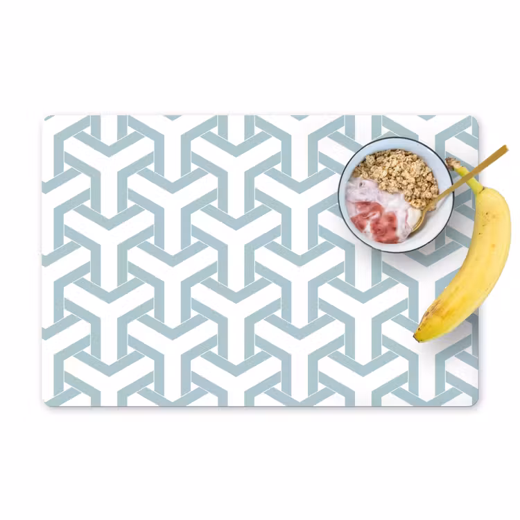 Placemat - 6 stuks - Design - Lijn - Patroon — 1