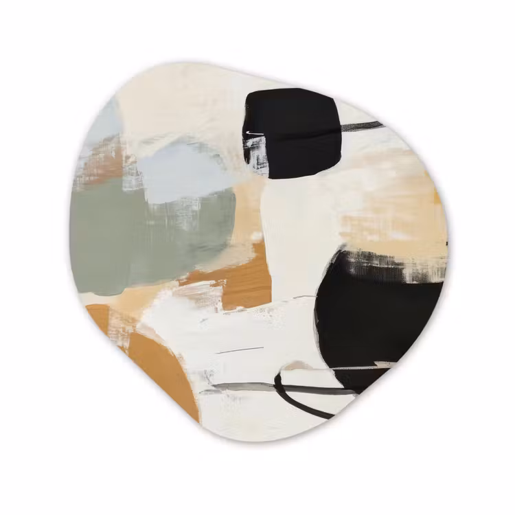 Organische vorm aluminium - Paint - Abstract - Kleuren — 1