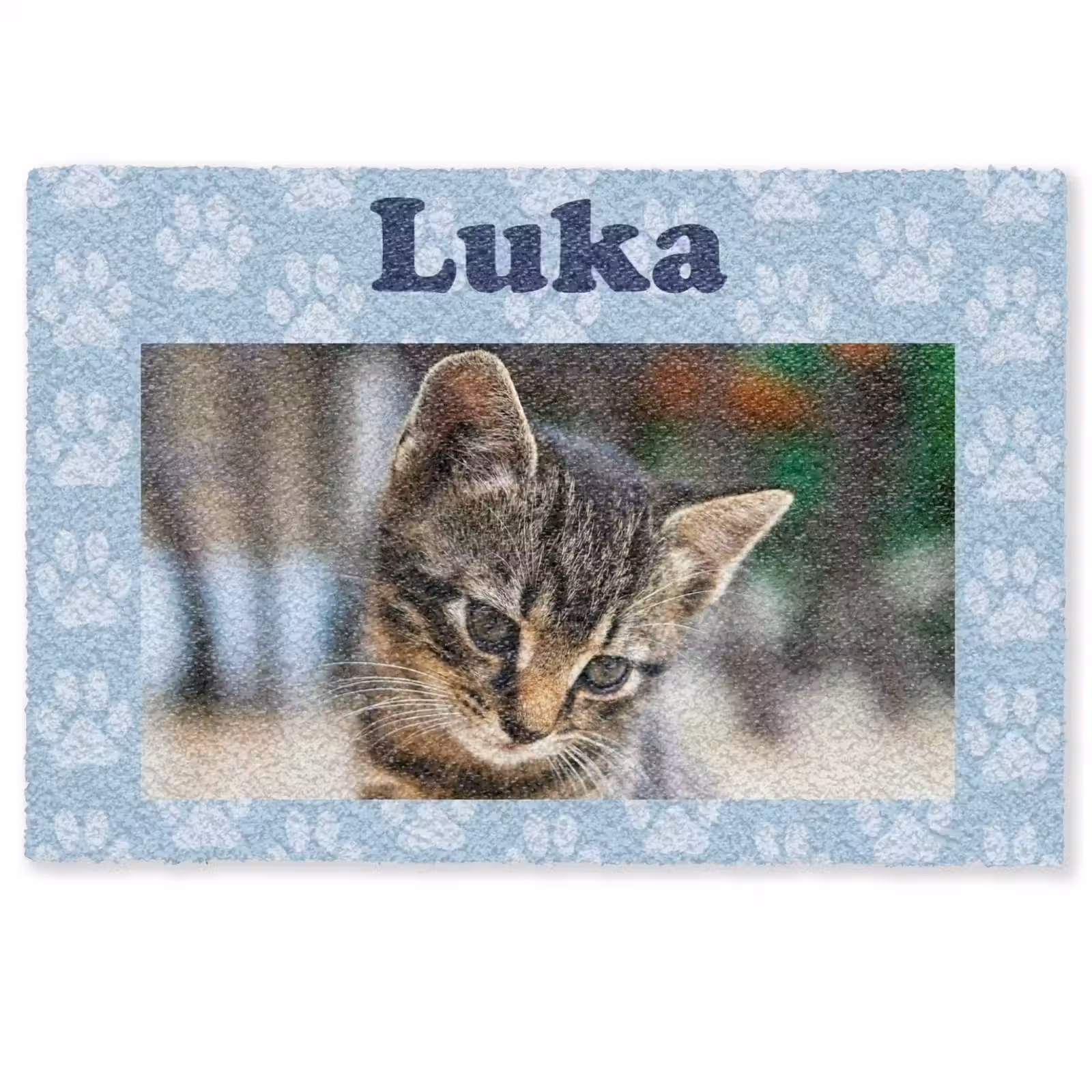 Personaliseerbare deurmat - Pootjes - Achtergrond — 1