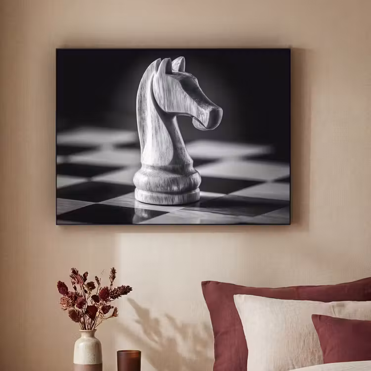 Art Frame - Paard - Hout - Schaalbord - Zwart — 2