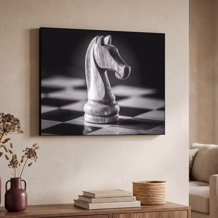 Art Frame - Paard - Hout - Schaalbord - Zwart — 4