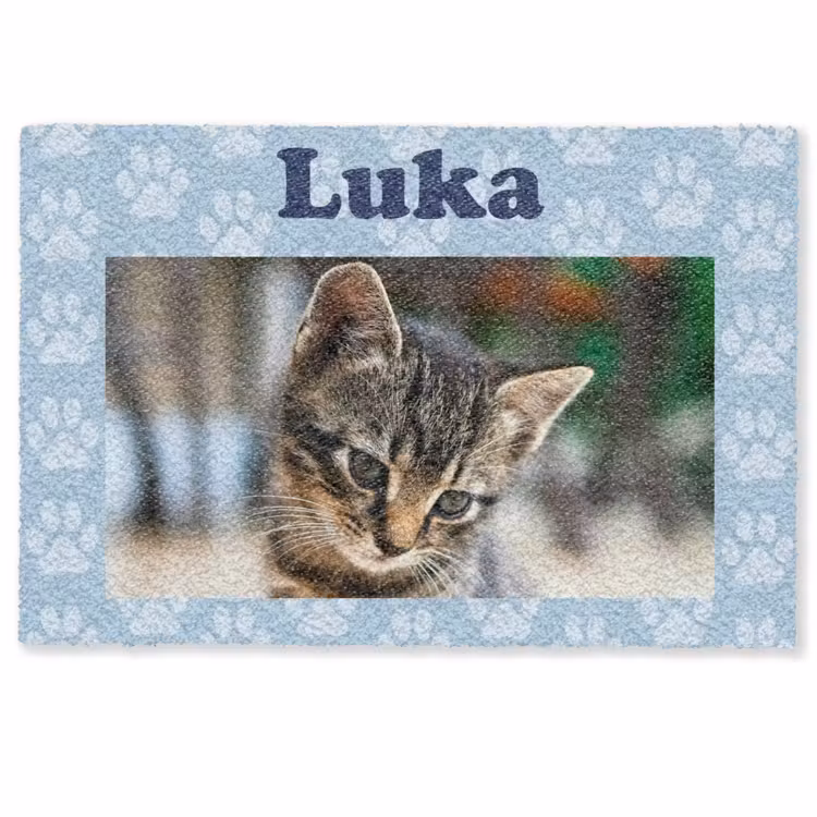 Personaliseerbare deurmat - Pootjes - Achtergrond — 1