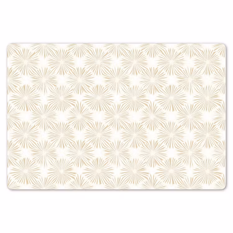 Placemat - 6 stuks - Abstract - Motief - Beige — 7