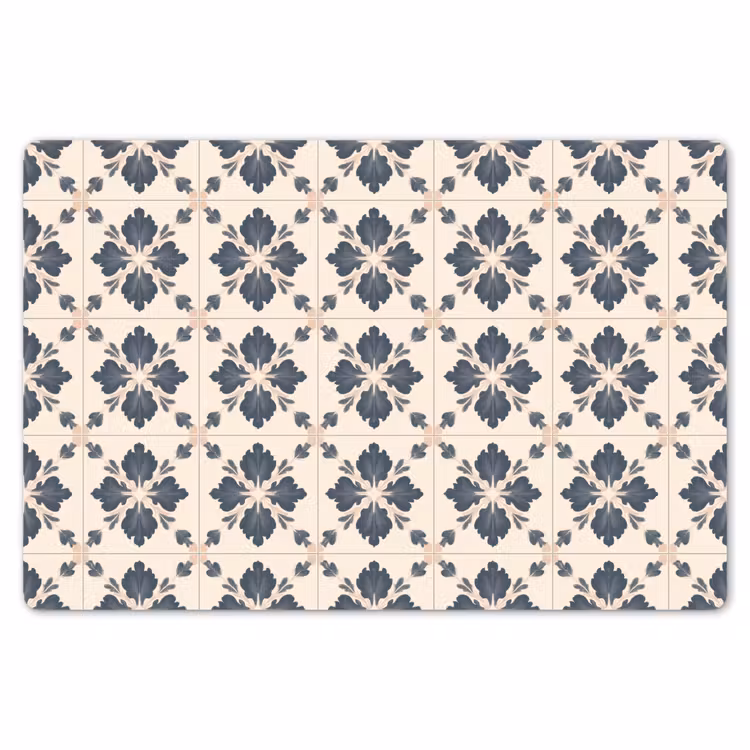 Placemat - 6 stuks - Bladvorm - Klassiek - Kleurrijk — 7