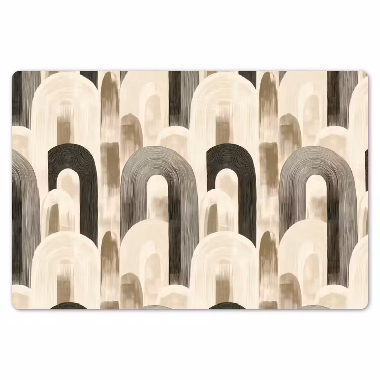 Placemat - 6 stuks - Abstract - Patroon - Bogen — 7