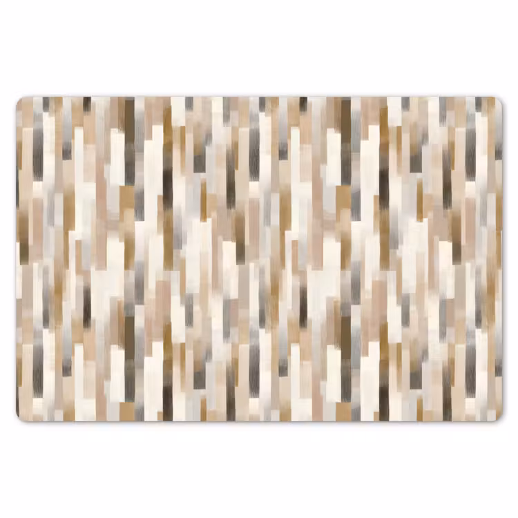 Placemat - 6 stuks - Abstract - Patroon - Kwaststreken — 7