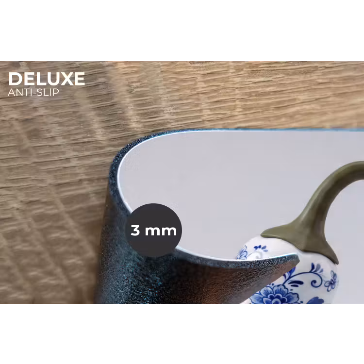 Placemat - 6 stuks - Chilipeper - Keramiek - Blauw — 4