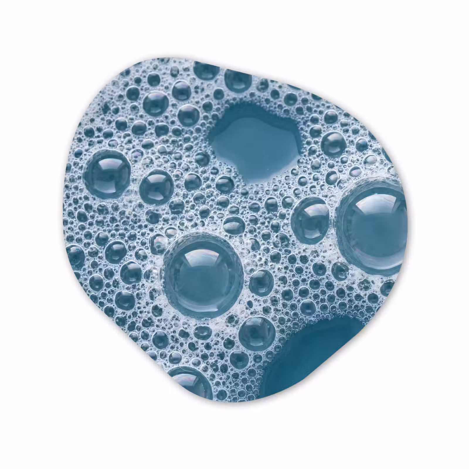 Organische vorm aluminium - Schuim - Water - Textuur — 1
