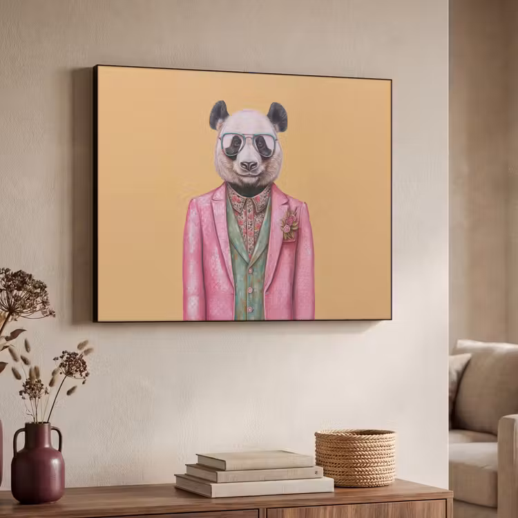 Art Frame - Panda - Pak - Zonnebril - Blauw — 4