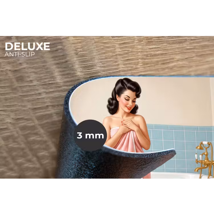 Placemat - 6 stuks - Badkamer - Vrouw - Roze — 4