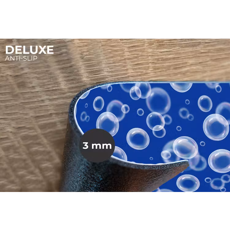 Placemat - 6 stuks - Bubbels - Patroon - Blauw — 4