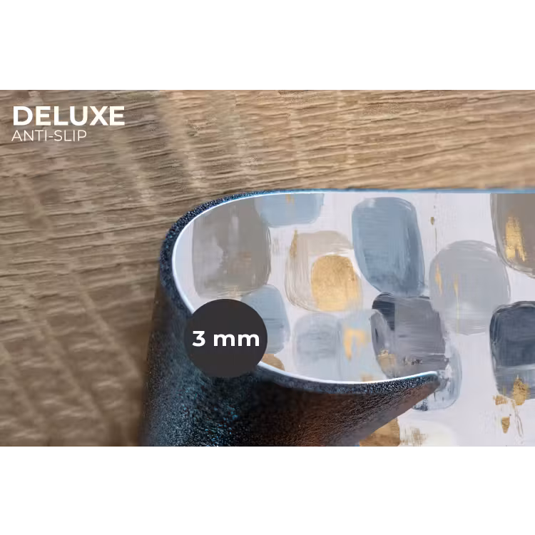 Placemat - 6 stuks - Abstract - Goud - Vormen — 4