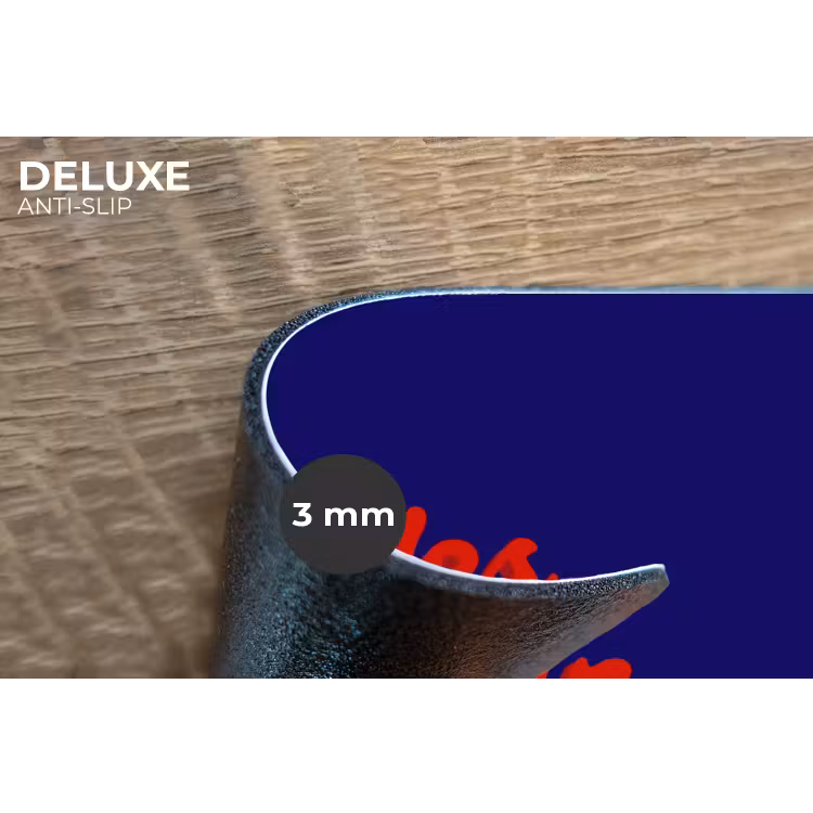 Placemat - 6 stuks - Blauw - Rood - Yes fun - 3D — 4