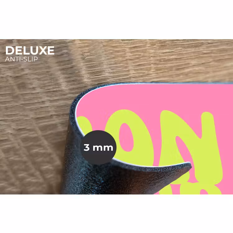 Placemat - 6 stuks - Bonjour - Roze - Fel groen — 4