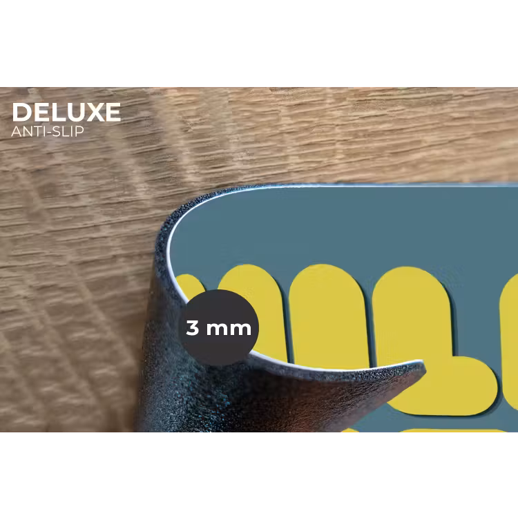Placemat - 6 stuks - Chill out - Geel - Blauw — 4