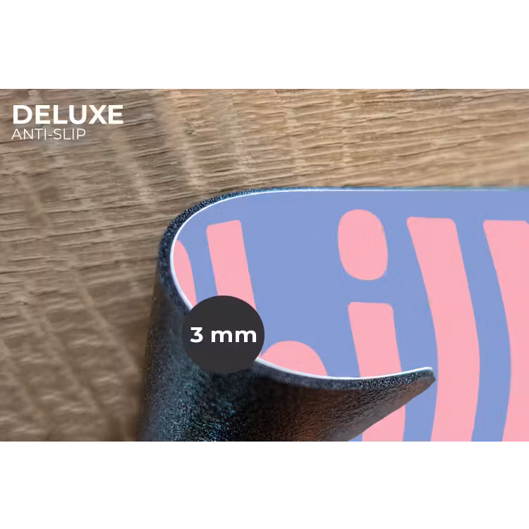 Placemat - 6 stuks - Chill - Roze - Blauw - Golvend — 4