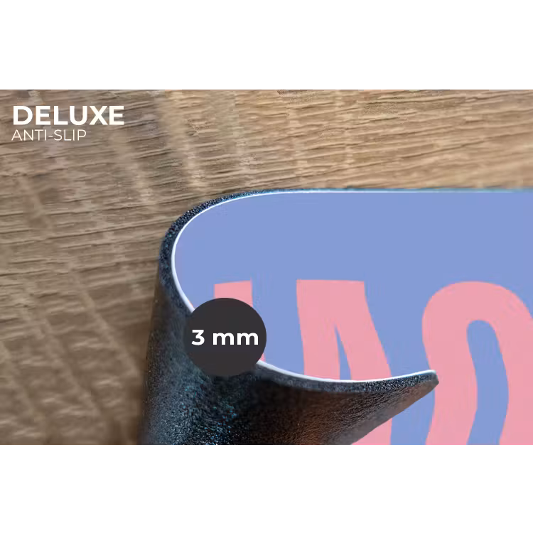 Placemat - 6 stuks - Ciao - Roze - Blauw - Golvend — 4