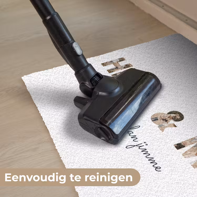 Personaliseerbare deurmat - Heit & Mem - Lettercollage — 9