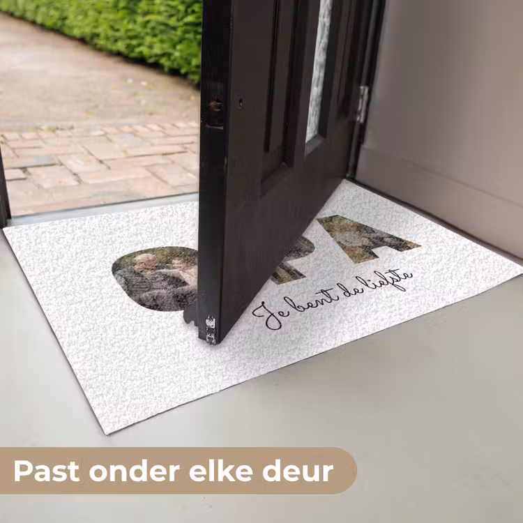 Personaliseerbare deurmat - Opa - Lettercollage — 7