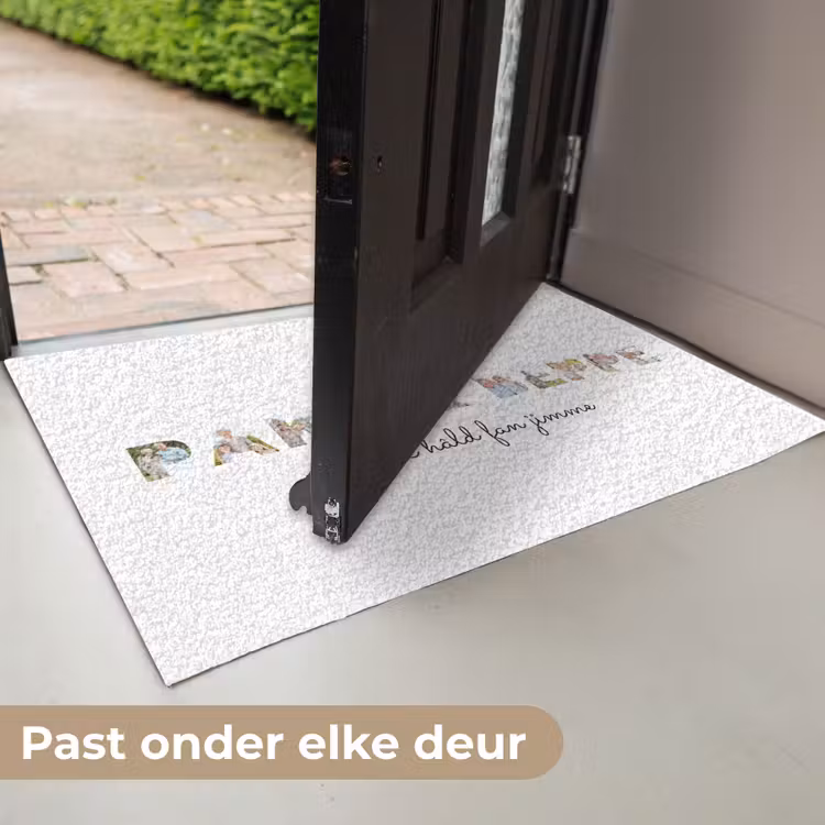Personaliseerbare deurmat - Pake & Beppe - Lettercollage — 7