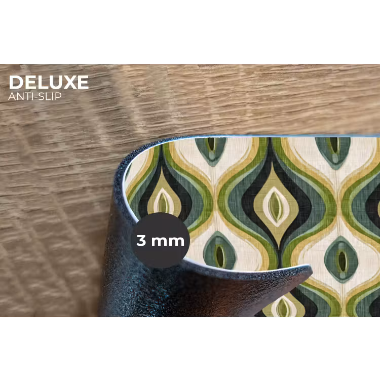 Placemat - 6 stuks - Abstract - Ritmisch - Groen — 4