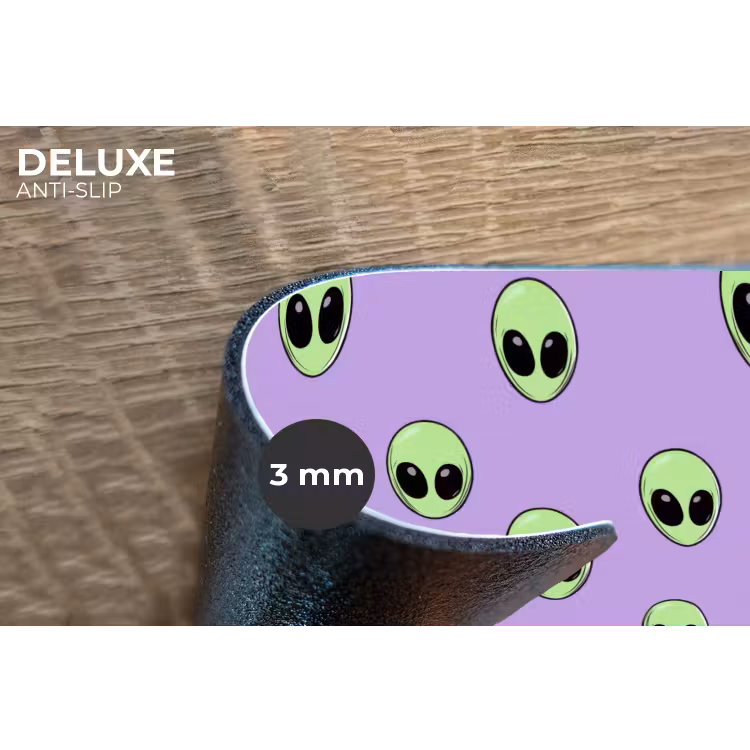 Placemat - 6 stuks - Alien - Retro - Lila — 4