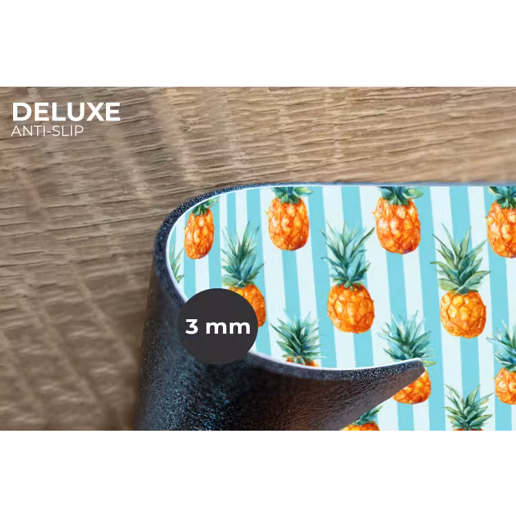 Placemat - 6 stuks - Ananas - Strepen - Groen — 4