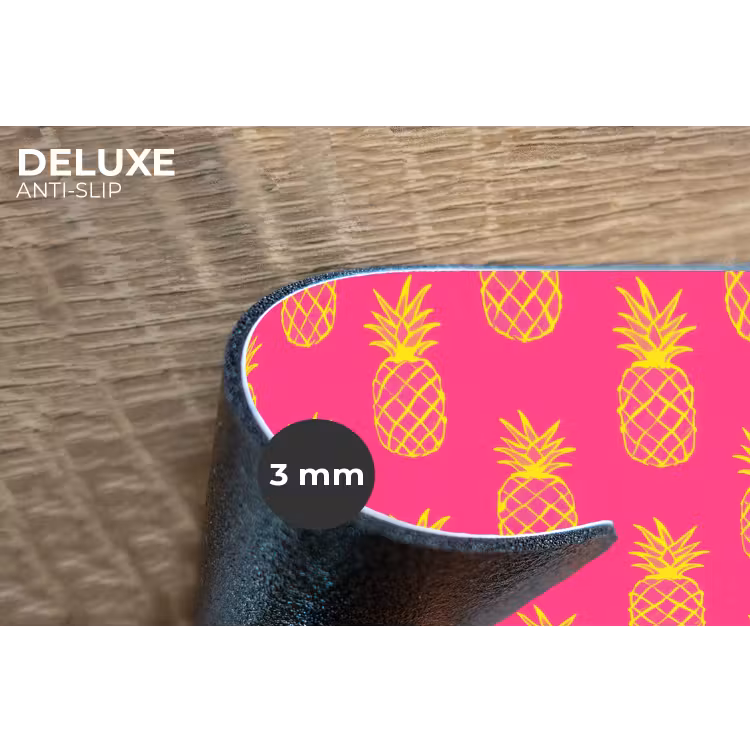 Placemat - 6 stuks - Ananas - Trendy - Roze — 4