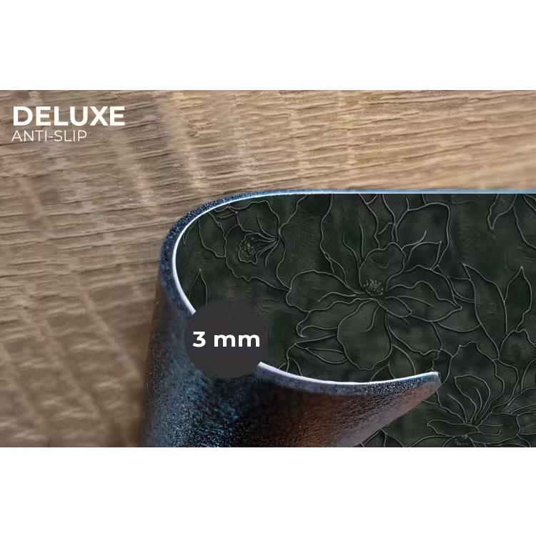 Placemat - 6 stuks - Bloemen - Lijnen - Groen — 4