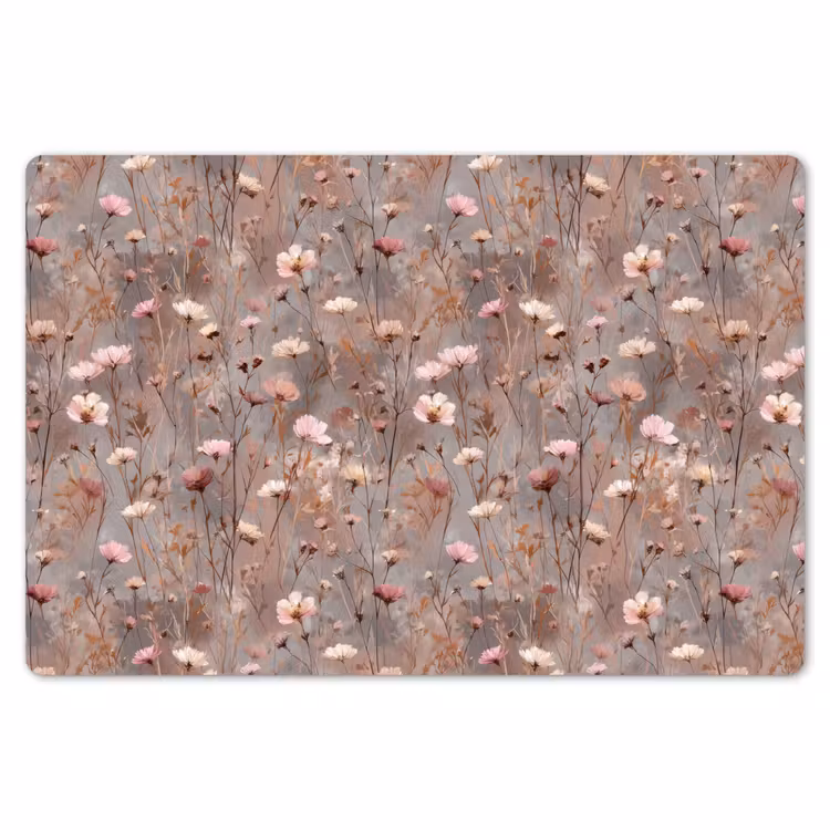 Placemat - 6 stuks - Bloemen - Wild - Pastel — 7