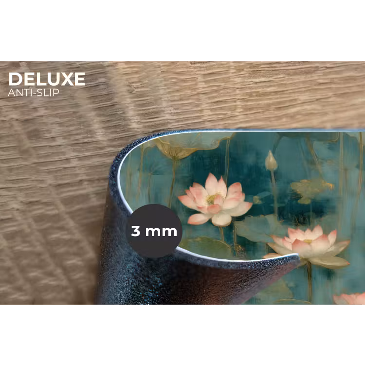 Placemat - 6 stuks - Botanisch - Bloemen - Roze — 4