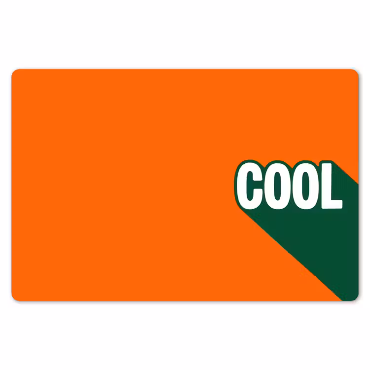 Placemat - 6 stuks - Cool - Oranje - Groen — 7