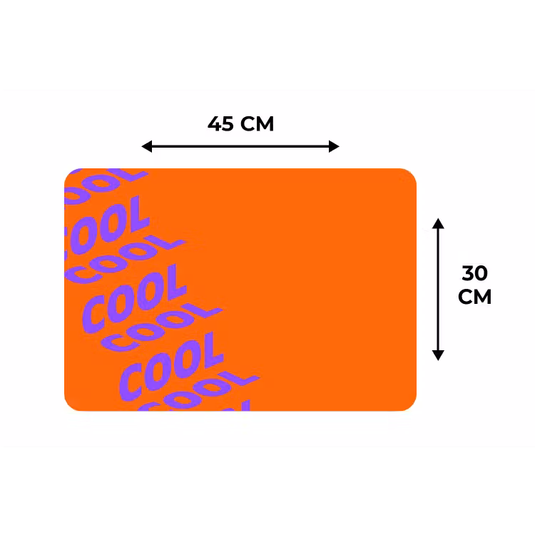Placemat - 6 stuks - Cool - Paars - Oranje — 3