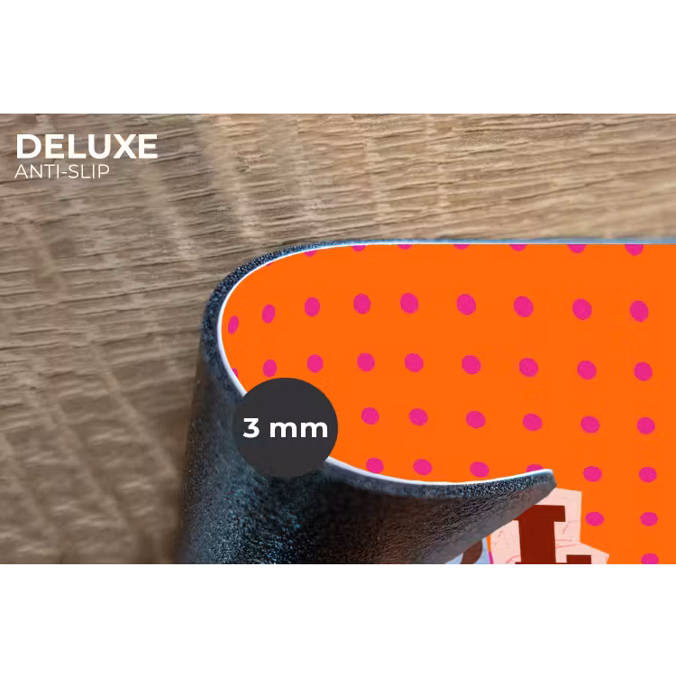 Placemat - 6 stuks - Cool - Stippen - Oranje — 4