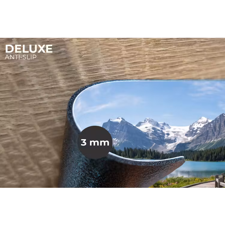 Placemat - 6 stuks - Bergen - Meer - Landschap - Blauw — 4