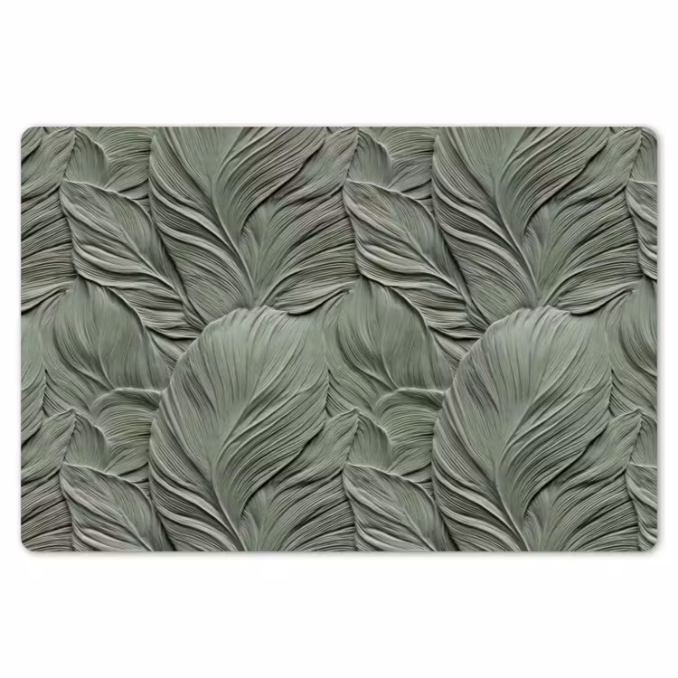 Placemat - 6 stuks - Bladeren - Textuur - Groen — 7