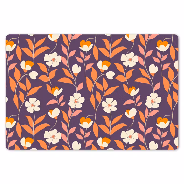 Placemat - 6 stuks - Boho - Vintage - Paars — 7