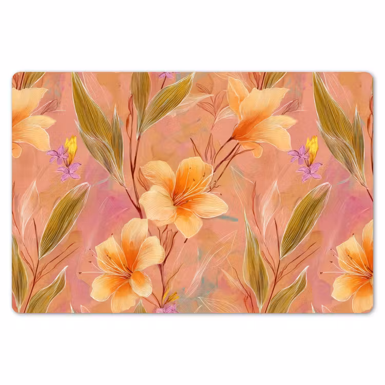Placemat - 6 stuks - Botanisch - Bloemen - Kleurrijk — 7