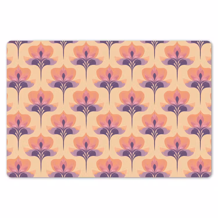 Placemat - 6 stuks - Botanisch - Patroon - Pastel — 7