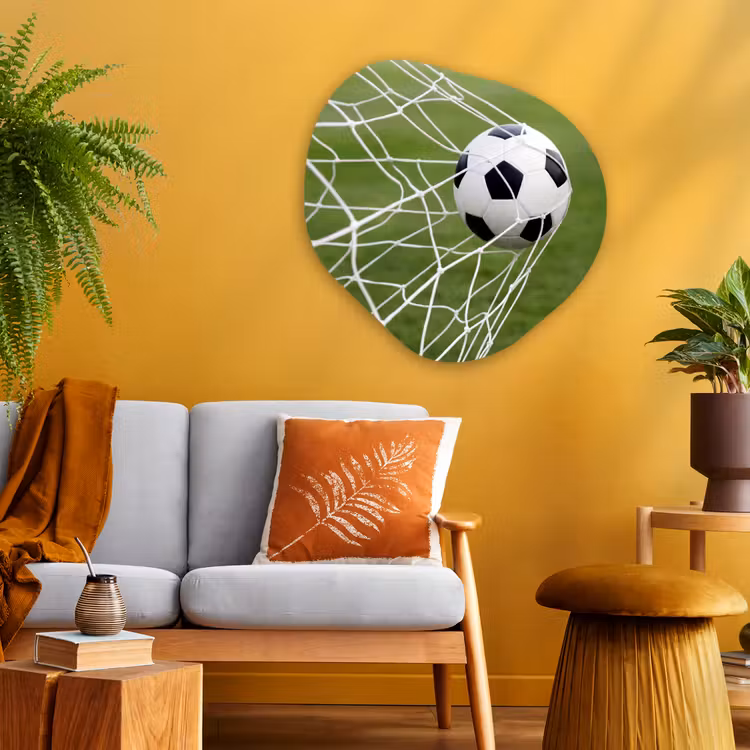 Organische vorm aluminium - Voetbal - Goal - Net - Sport — 3