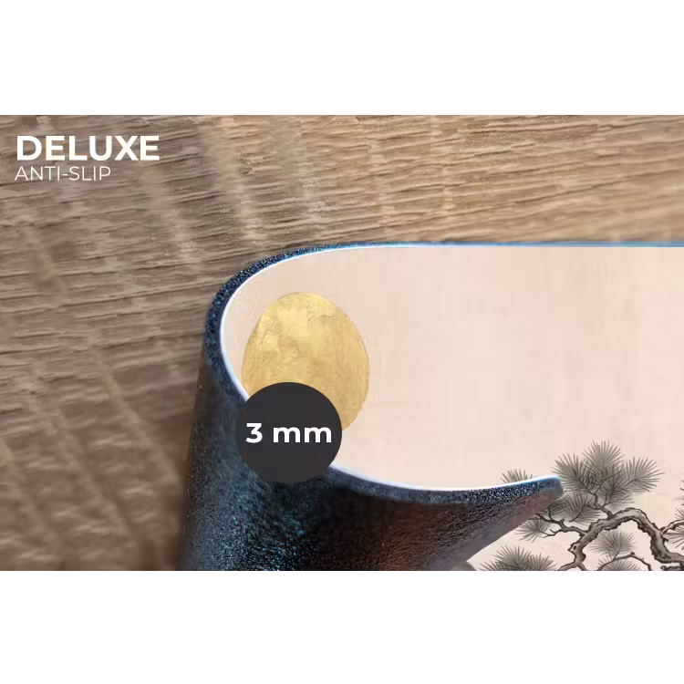 Placemat - 6 stuks - Aap - Maan - Goud — 4